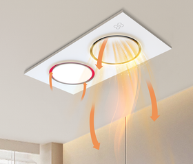 Domus INFINITY 6-in-1 Premium: Smart Bathroom Heating, Ventilation & Lighting