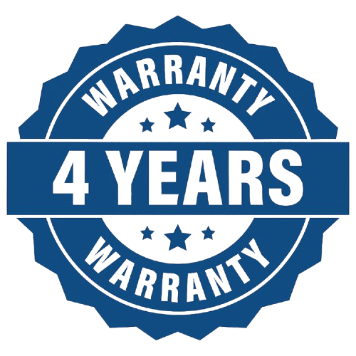 4 Years Warranty