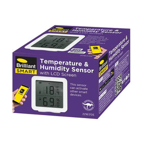Brilliant Lighting Lighting Smart Temperature and Humidity Sensor Brilliant Lighting - 22167/05 Lights-For-You 22167/05