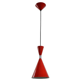 CLA Lighting Indoor Pendants Classic Modern Cone Pendant Light (Red or White) Lights-For-You CLASSIC1A 9326191031854