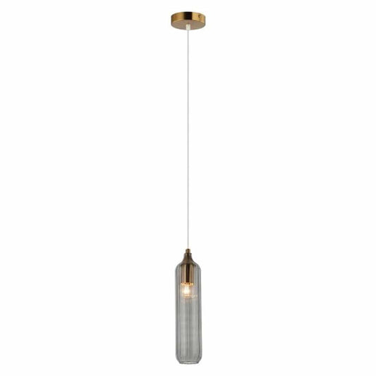 CLA Lighting Indoor Pendants Manga Glass Cylinder Pendant Light 1Lt Lights-For-You