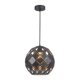 CLA Lighting Indoor Pendants Tuile Pendant Light Interior Embossed Tile Iron Lights-For-You TUILE4 9326191033124