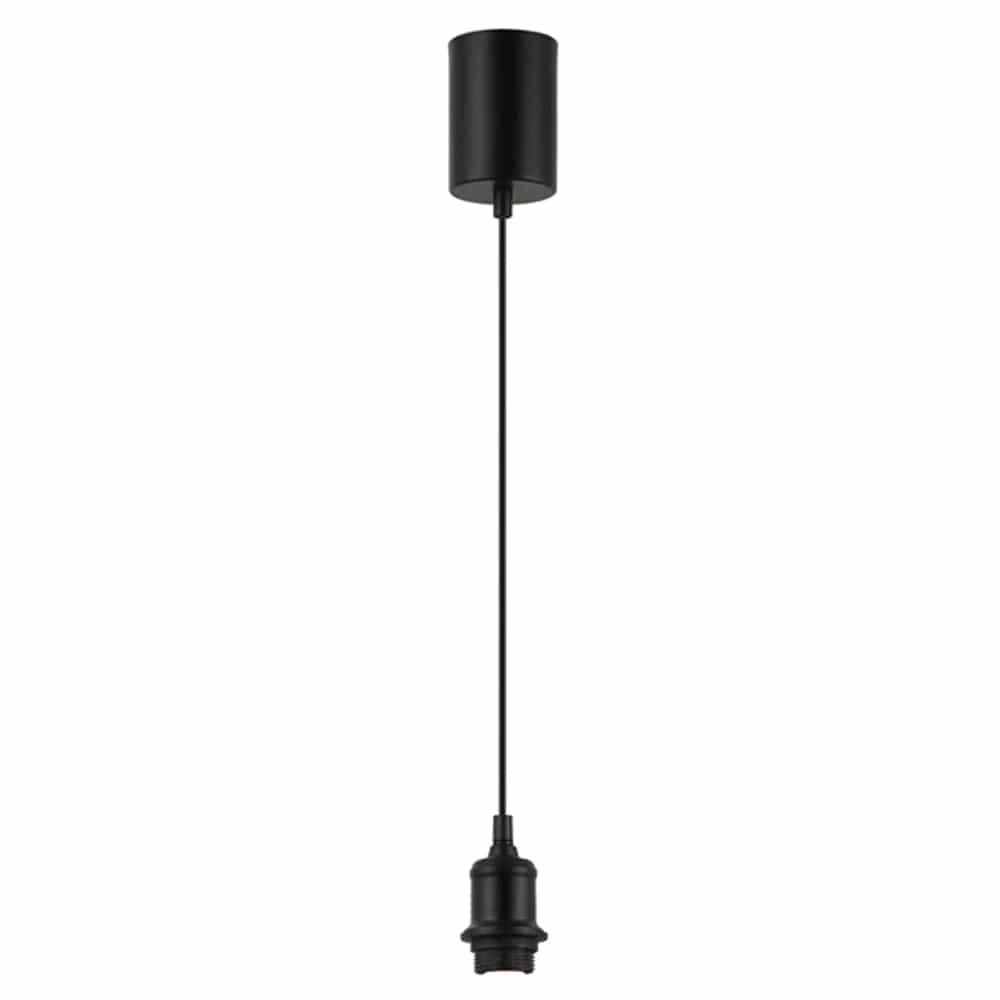 CLA Lighting Pendant Light Black Diypen D.I.Y. Plug Pendant Suspension Kits in Black or White Lights-For-You DIYPEN1