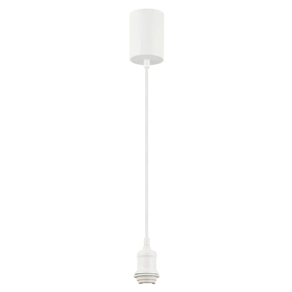 CLA Lighting Pendant Light White Diypen D.I.Y. Plug Pendant Suspension Kits in Black or White Lights-For-You DIYPEN2
