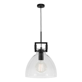 Cougar Lighting Indoor Pendants JEAN 1 LIGHT PENDANT Lights-For-You JEAN1PBLK 9305125109258