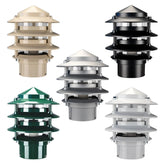 Domus Lighting Bollard Lighting DOMUS Three Tier Bollard Garden Light IP44 Lights-For-You