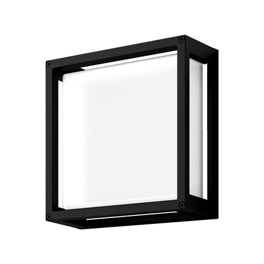 Domus Lighting Outdoor Wall Lights YORK-12 SQR LED Exterior Flush Wall Light Lights-For-You 19654 9330772196542