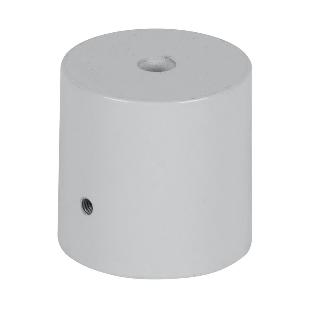 Domus Lighting Post Top Adaptor White Domus GTA-141 - 50mm Post Top Adaptor Lights-For-You 16032