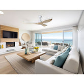 Eglo Lighting Ceiling Fans 60" Currumbin DC Ceiling Fan Natural, Merbau Eglo Lighting Lights-For-You