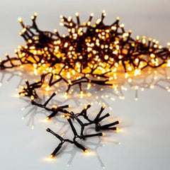 Eglo Lighting Fairy Lights Black & Amber Golden Warm White LED Fairy Lights Lights-For-You 410814N