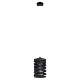 Eglo Lighting Indoor Pendants Cremella Pendant Light Small 1Lt in Black Lights-For-You 99346N 9008606230617