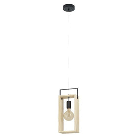 Eglo Lighting Indoor Pendants Famborough Pendant Light 1Lt Lights-For-You 43413N 9008606230341