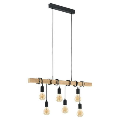 Townshend Ultra Modern Timber Pendant Light