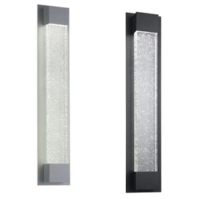 Eglo Lighting Lighting Villagrazia 2 Outdoor LED Wall Light 600mm CCT 14w White, Black Lights-For-You