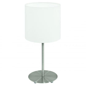 Eglo Lighting Table Lamps Pasteri Table Lamp 1Lt in White Lights-For-You 31594N 9008606175338