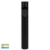 Havit Lighting Bollard Lighting Fedor Round Aluminium Black Tri Colour Lights-For-You HV1631T-BLK-240V-RND 9350418026637