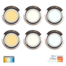 Havit Lighting Lighting HV2826CCT | HV28261CCT - Flame 316 Stainless Steel CCT Deck Lights Lights-For-You HV2826CCT