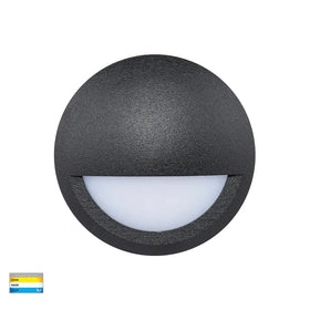 Havit Lighting Lighting HV2961T-BLK-12V | HV2961T-BLK-240V - Nava Black LED Step Light with Eyelid Lights-For-You HV2961T-BLK-12V