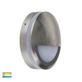 Havit Lighting Lighting HV2961T-TTM-12V | HV2961T-TTM-240V - Nava Titanium Coloured Aluminium LED Step Light with Eyelid Lights-For-You