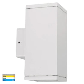 Havit Lighting Lighting Quadru Square Black TRI Colour Up & Down LED Wall Light Lights-For-You HV3624T-WHT