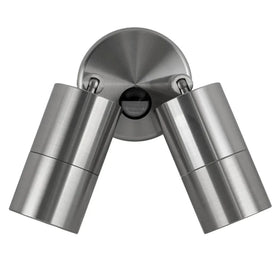 Havit Lighting Lighting Tivah Double Adj. Wall Pillar Light with Sensor CCT in 316 Stainless Steel Havit Lighting - HV1305T-PIR, HV1306T-PIR Lights-For-You HV1305T-PIR