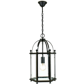 Lode Lighting Indoor Pendants COUNTRY SMALL 1LT LANTERN Lights-For-You 1000123