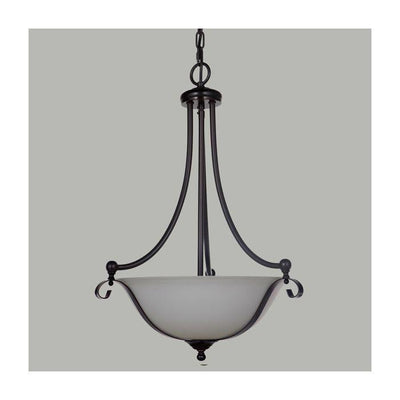 Dallas Chain Pendant in 2Lt Light in Bronze