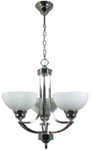 Lode Lighting Indoor Pendants Houston Chain Pendant Light in 3 Light Chrome Lights-For-You 1000249
