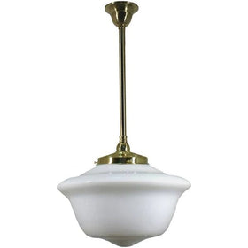 Lode Lighting Indoor Pendants Single Rod Pendant Light With 16" Victorian Lights-For-You 3000287