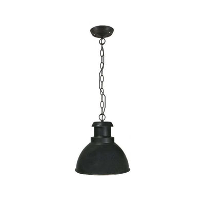 Terminal Chain Pendant Light E27 in Antique Bronze