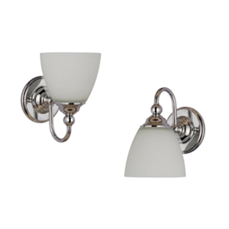 Lode Lighting Indoor Up/Down Wall Lights Chrome / 1 Light NOVA Indoor Up or Down Wall Light Lights-For-You 1001375
