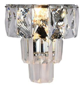 Lode Lighting Wall Lights Waterfall 2 Light Crystal Wall Light Lights-For-You 1001574