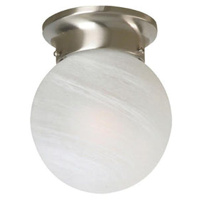 Mercator Lighting Batten Fix Lights Murano DIY Batten Fix 1Lt in Satin Nickel Lights-For-You MA906W-SN 9312699025921