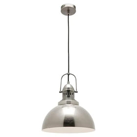 Mercator Lighting Indoor Pendants Industry Metal Antique Silver Pendant Light Lights-For-You MP9031 9312699189289