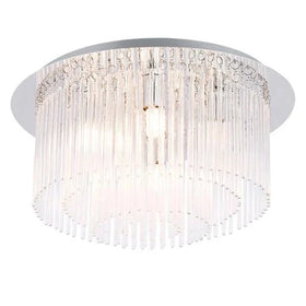Mercator Lighting Lighting Clarence Ceiling Light Large Glasss 6Lt in Chrome Lights-For-You MC1016