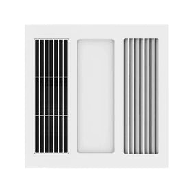 Mercator Lighting Lighting Mercury Lite 3-in-1 Bathroom Heater with Exhaust Fan and CCT LED Light in White Lights-For-You BH202ESWWH