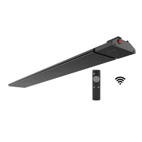 Mercator Lighting Outdoor Heaters Alfresco Smart Wifi Strip Outdoor Heater 1800W Black - SHO122BLK-WIFI Lights-For-You SHO122BLK-WIFI