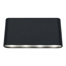 Mercator Lighting Outdoor Up/Down Wall Lights Sasha II LED Outdoor Up/Down wall Light Lights-For-You MXD1060BLK 9312699209062