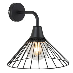 Mercator Lighting Outdoor Wall Lights Eva Outdoor wall Light in Black Lights-For-You MXW1013 9312699210877