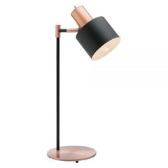 Mercator Lighting Table Lamps Matt Black & Antique Copper Benjamin Table Lamp Lights-For-You A87111CP