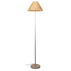 Oriel Lighting Floor Lamps Matt White Belize Floor Lamp 1Lt Lights-For-You SL98853WH