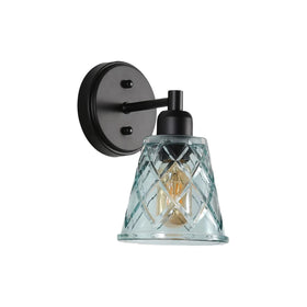 Oriel Lighting Indoor Wall Lights Oriel Lighting Dram Vintage Cut Glass Lights-For-You OL69491BL