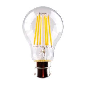 SAL Lighting LED Globes LED Clear Lamp 8w Lights-For-You LG9/27B22D/C