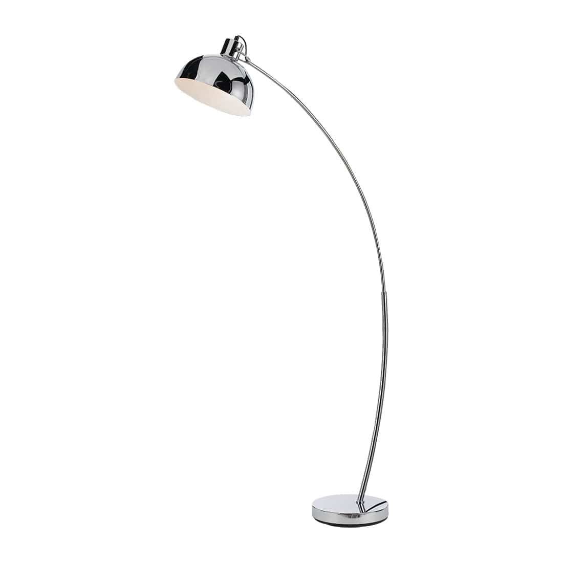 Telbix Lighting Floor Lamps Chrome Beat 1 Light Floor Lamp Lights-For-You BEAT FL-CH