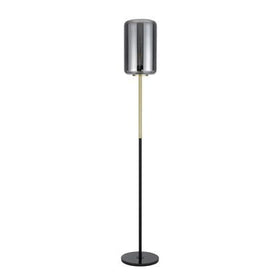Telbix Lighting Floor Lamps Korova Floor Lamp Brass / Smoke Lights-For-You KOROVA FL-BRSSM 9329501062661
