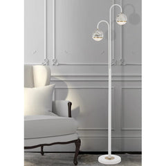 Telbix Lighting Floor Lamps Oneta Floor Lamp 2Lt Black or White Lights-For-You
