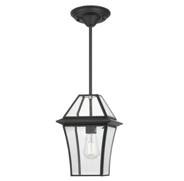 Telbix Lighting Indoor Pendants Rye Outdoor Glass Pendant Light 1Lt/3Lt in Black or Brass Small/Large Lights-For-You