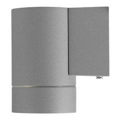 Telbix Lighting Outdoor Wall Lights Silver Kman Cylinder outdoor LED Down Wall Light Lights-For-You KMAN EX1-SL