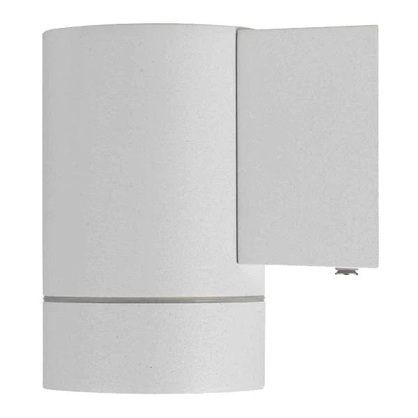 Telbix Lighting Outdoor Wall Lights White Kman Cylinder outdoor LED Down Wall Light Lights-For-You KMAN EX1-WH