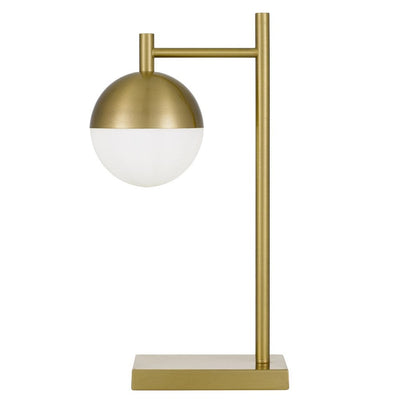 Basilo Table Lamp in Antique Gold or Black